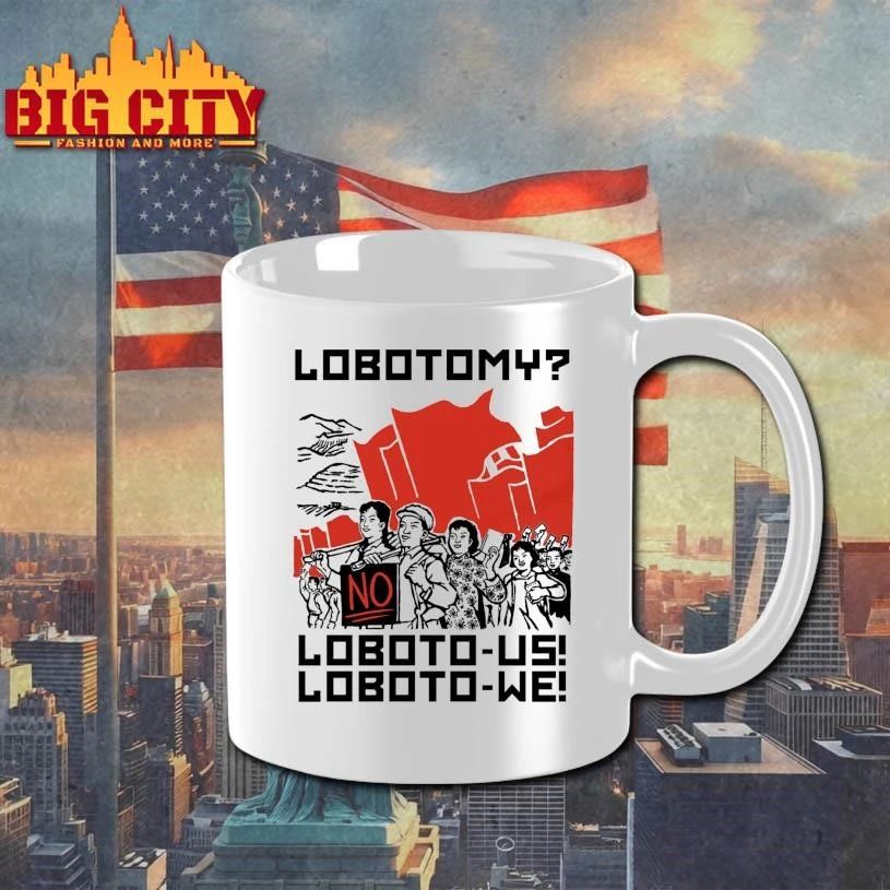 Lobotomy No, Loboto-Us! Loboto-We Graphic Shirt