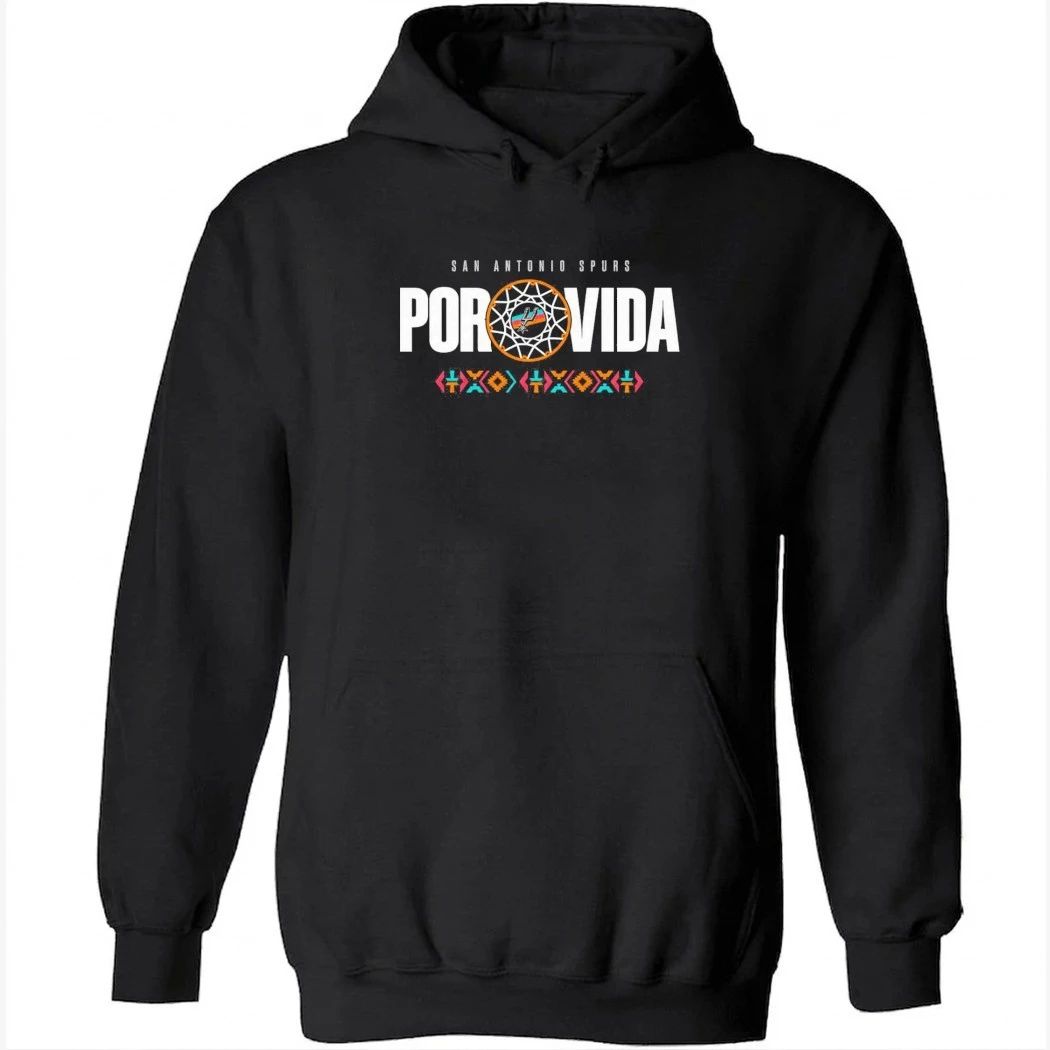 San Antonio Spurs Youth Item of the Game 2025-2026 City Edition Por Vida T-Shirt