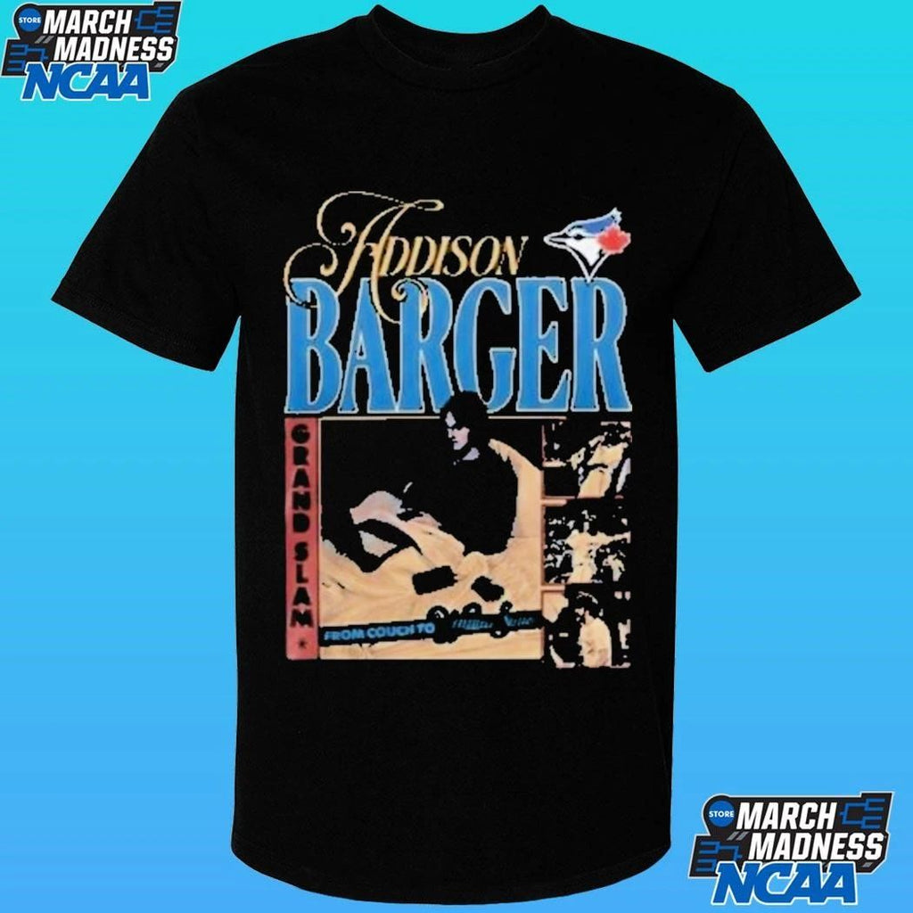 Davis Schneider Blue Jays Addison Barger Grand Slam From Couch To World Series Shirt
