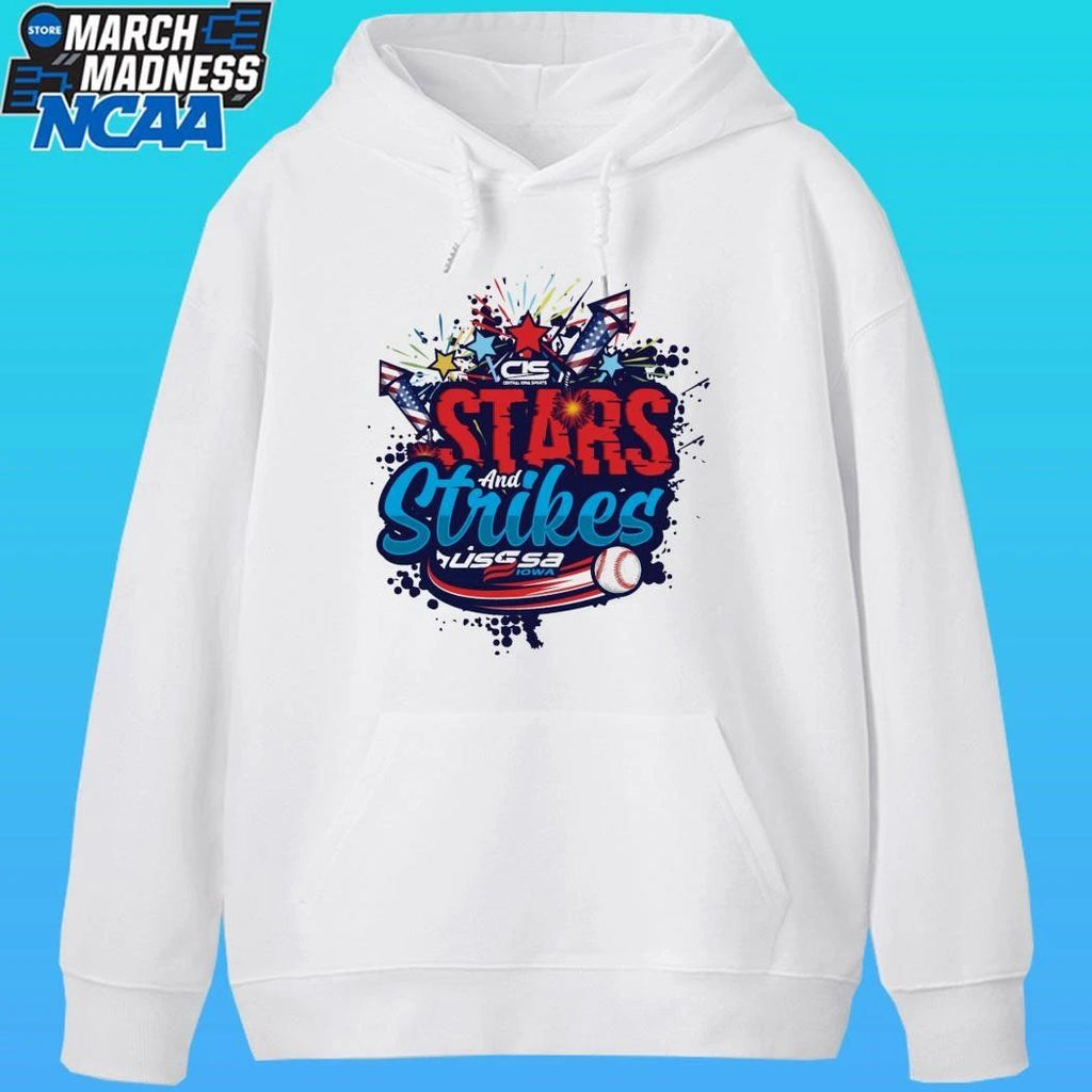 Stars And Strikes Baseball Tournament Shirt