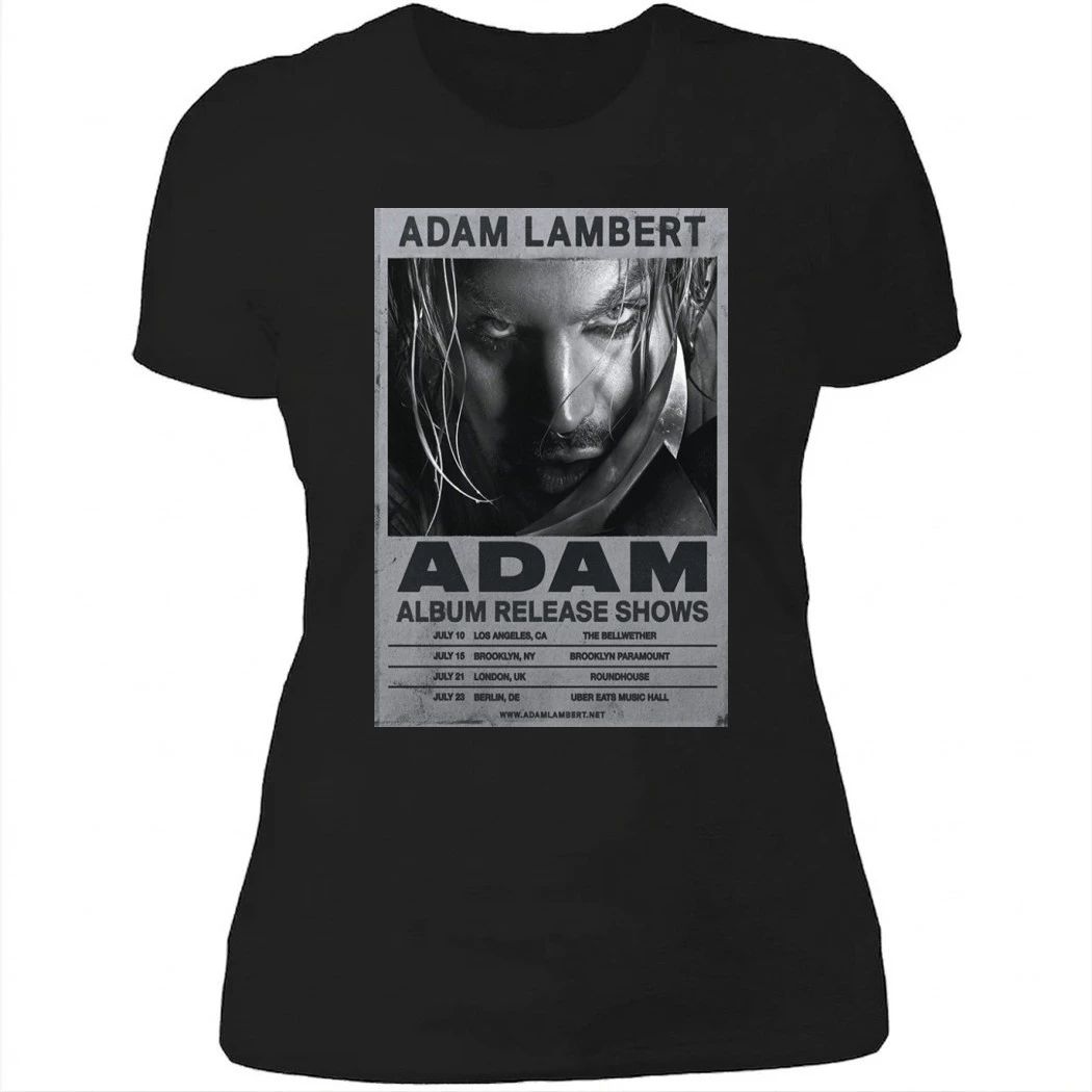 ADAM ALBUM RELEASE SHOWS 2026 Poster Shirt