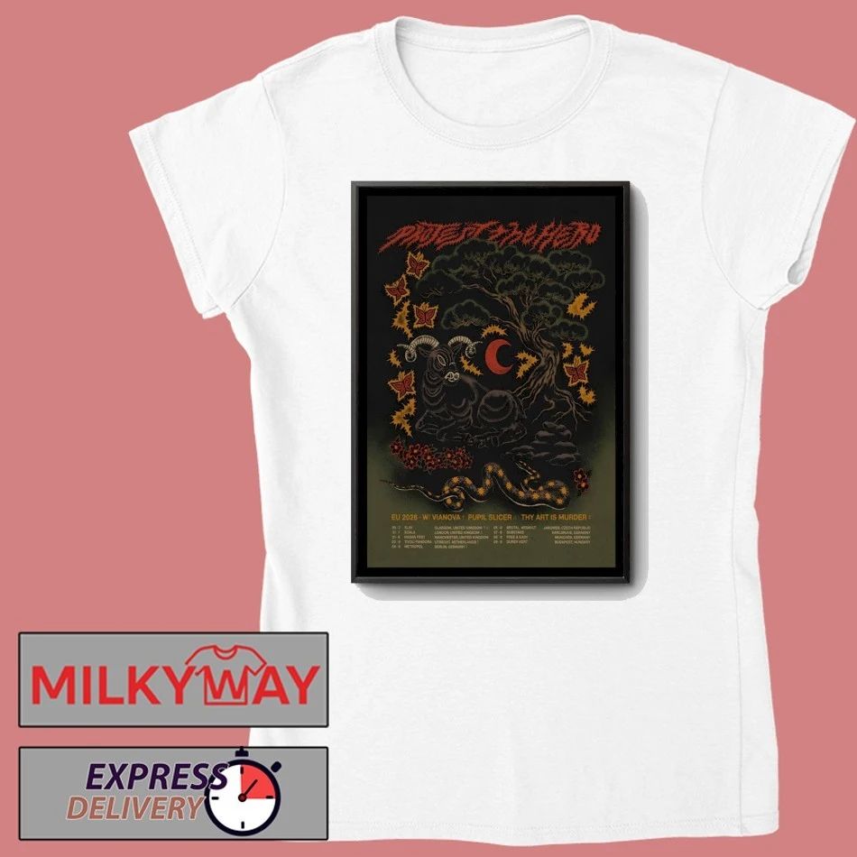 Projest The Hero EU Tour 2026 Poster shirt