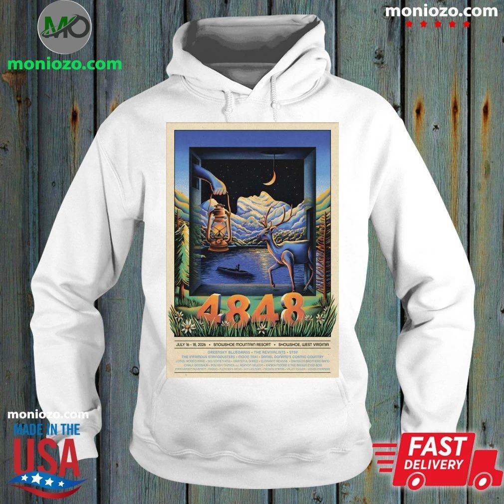 4848 Festival In Snowshoe W.V On July 16-18 2026 Poster Shirt