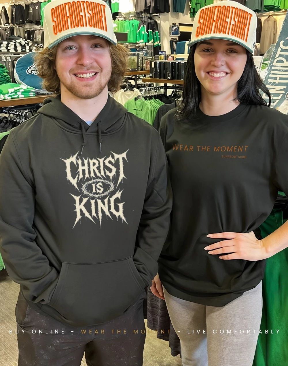 Christ is King Metal shirt