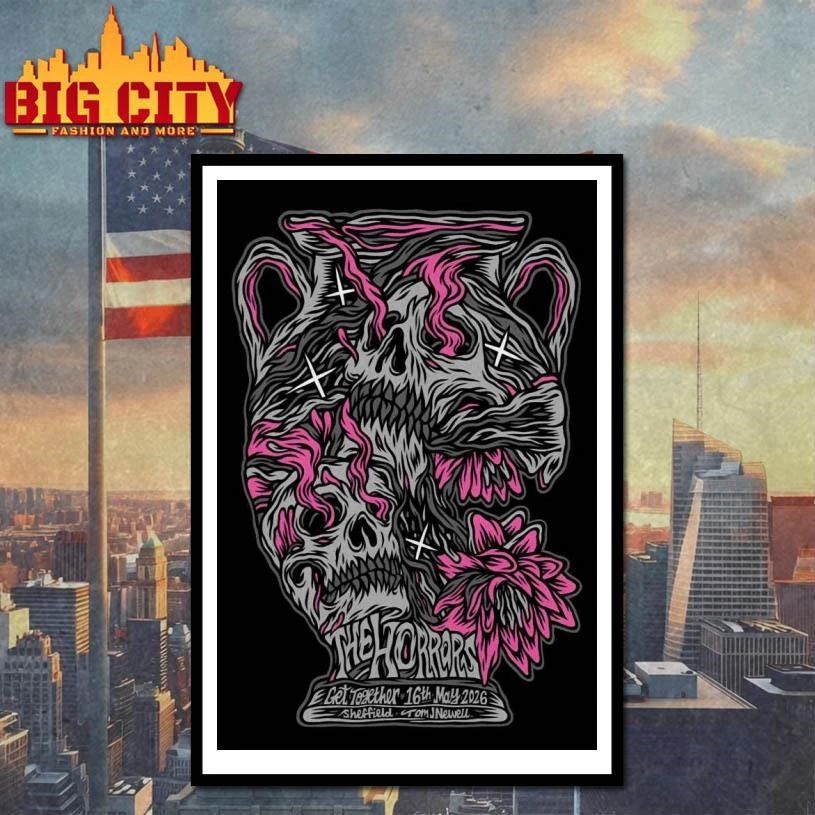The Horrors Get Together Festival May 16 2026 Poster Shirt