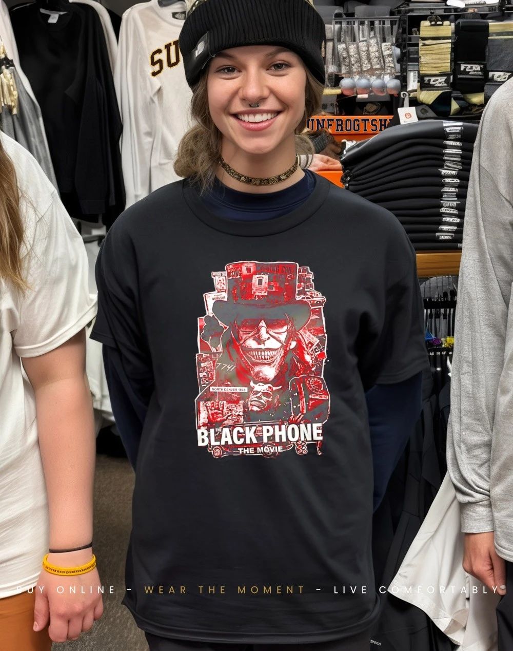 Black phone the movie gone missing shirt