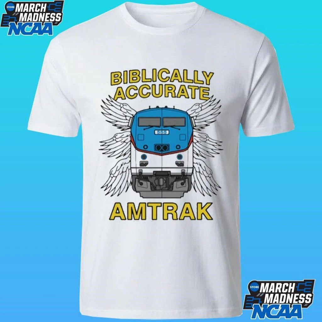 Biblically Accurate Amtrak Shirt