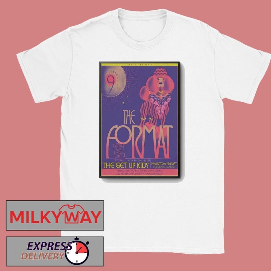 The Format NYC Event On Oct 9 2026 Poster shirt