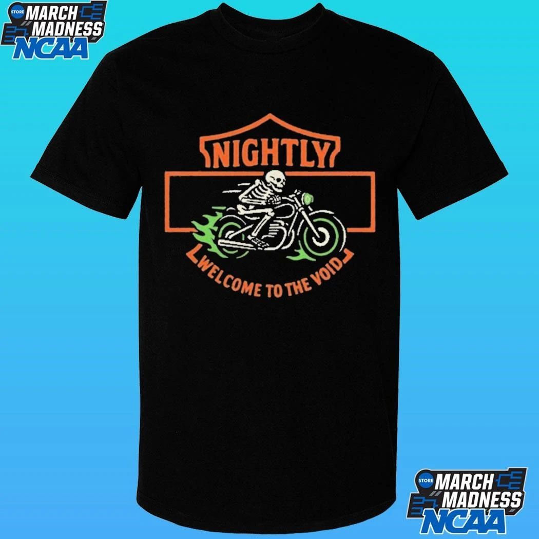 Nightly Into Welcome To The Void Motorcycle Pepper Shirt