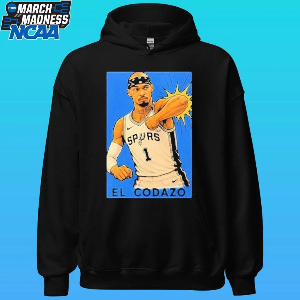 Victor Wembanyama San Antonio Spurs Basketball Elbowing El Codazo Shirt