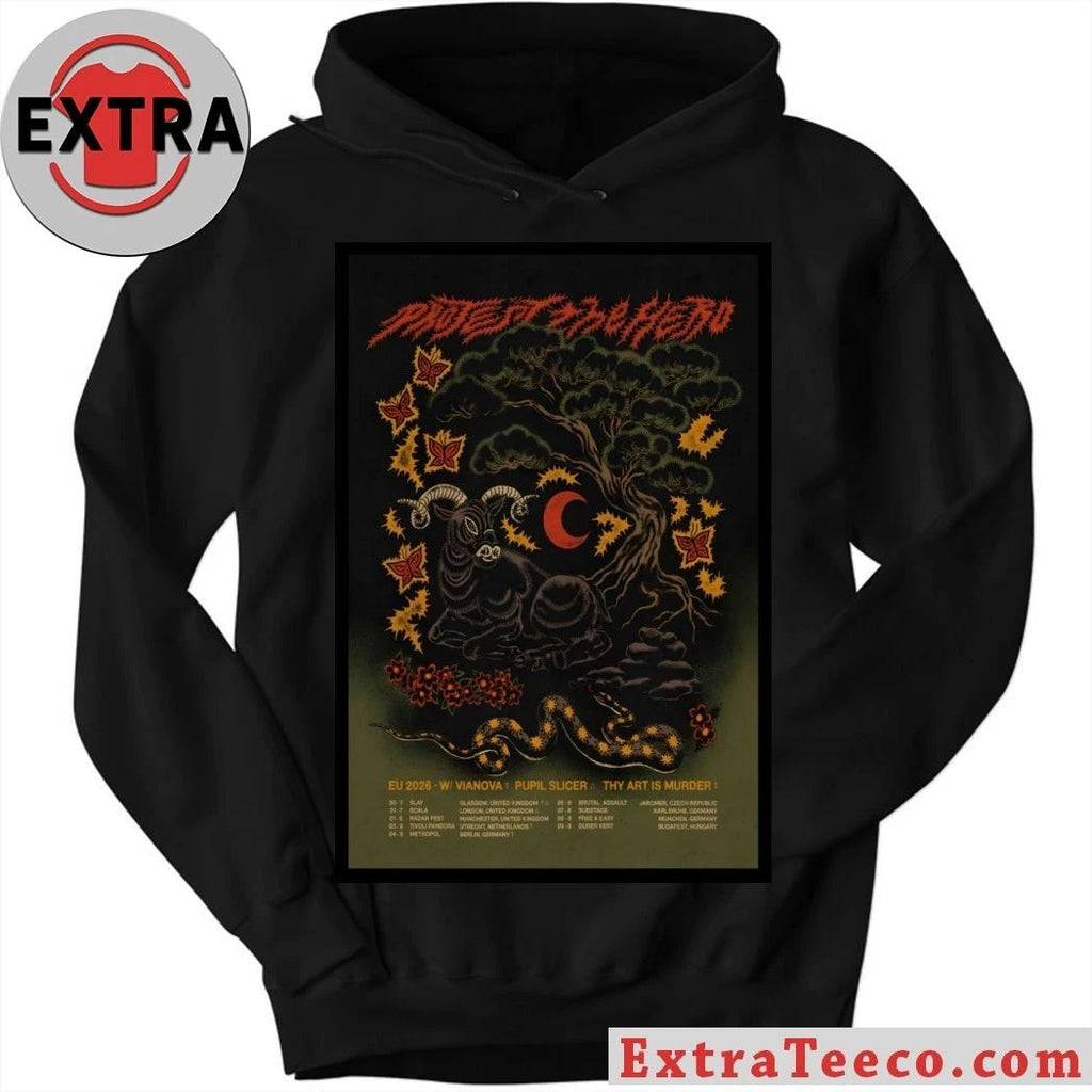 Protest The Hero Tour Europa 2026 Poster Shirt