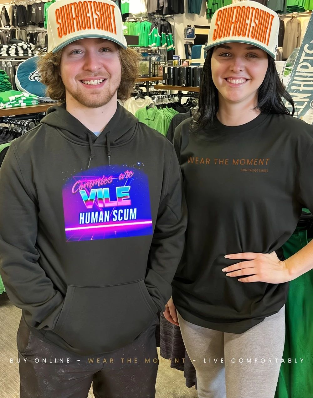 Commies are vile human scum neon 80s vintage shirt
