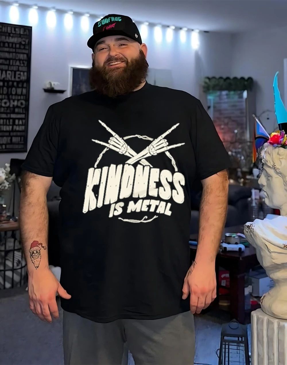 Kindness is metal shirt