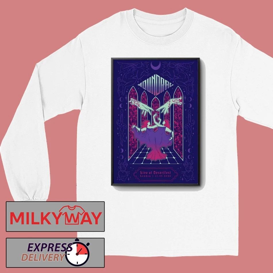 MOUNDRAG London UK Tour On May 17 2026 Poster shirt