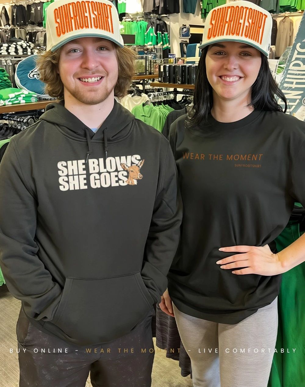 Deer she blows she goes shirt