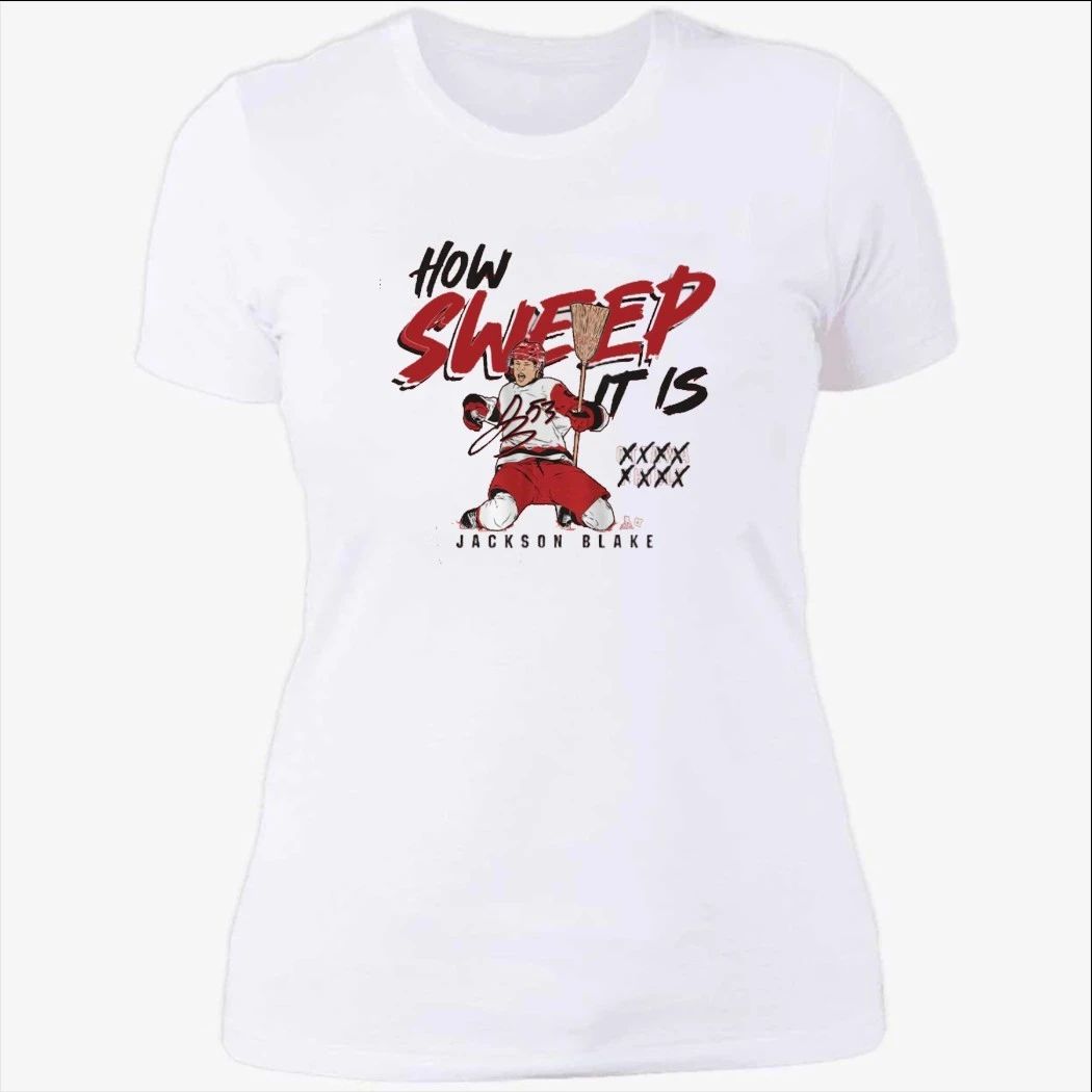 Carolina Hurricanes Jackson Blake How Sweep it is Shirt