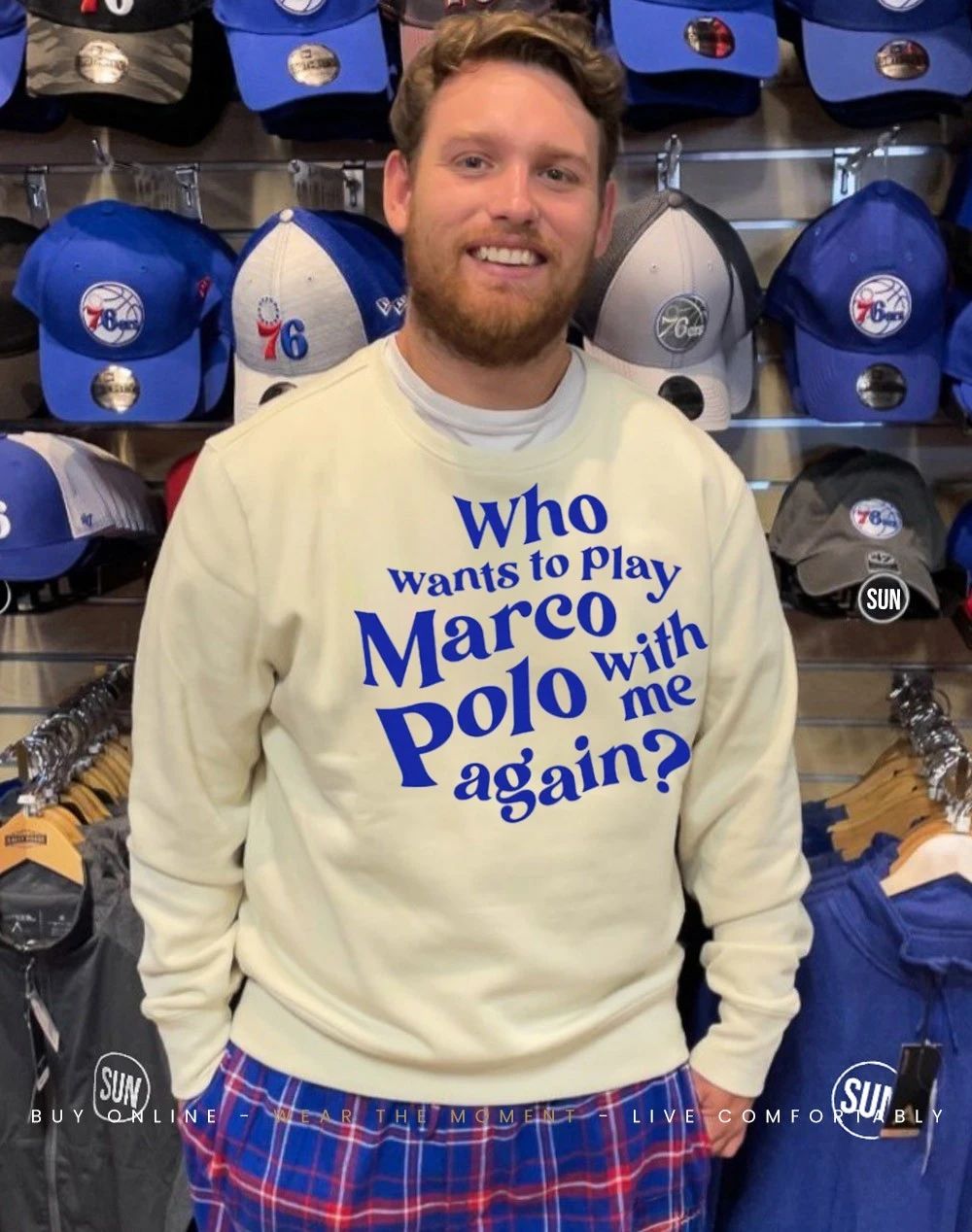 Who wants to play Marco Polo with me again shirt