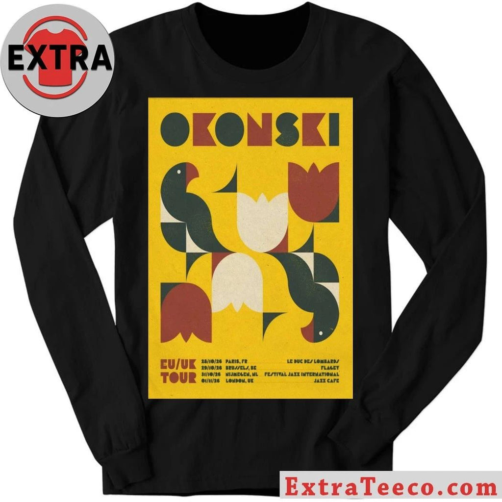 Okonski EU UK Tour 26 Poster Shirt