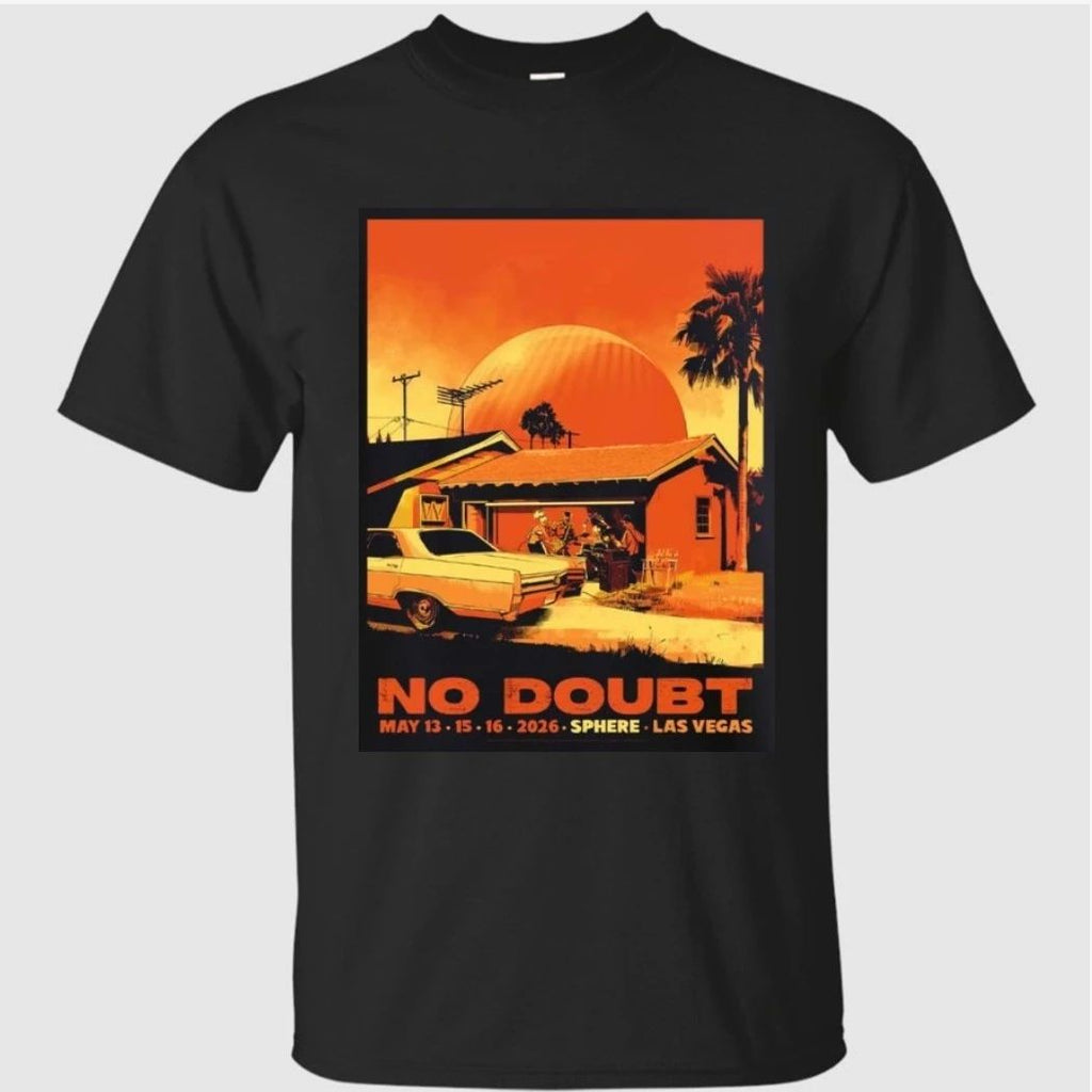 No Doubt Live At Sphere Las Vegas 2026 Weekend 2 Gig Poster On May 13 15 16 2026 T-Shirt
