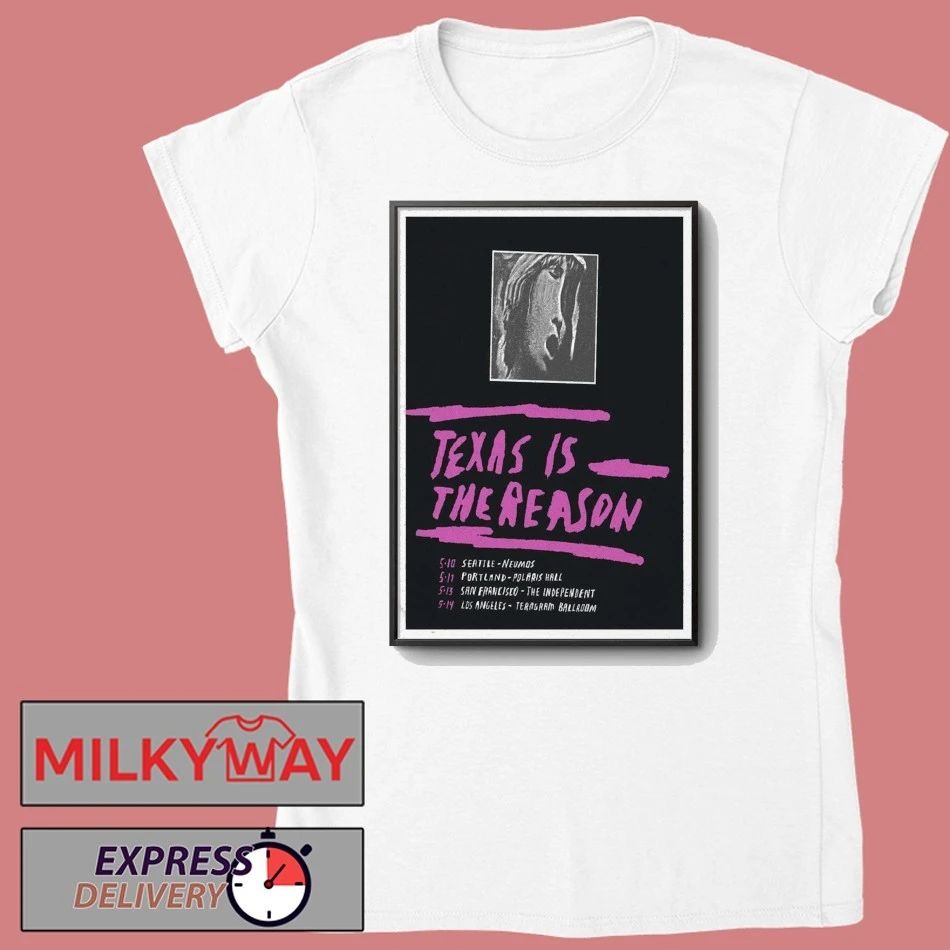 LIMITED May 14 2026 Texas Is The Reason Poster Tour Los Angles shirt