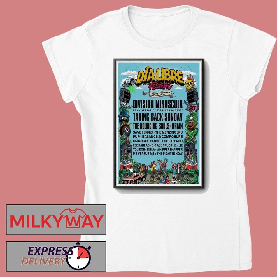 LIMITED May 9 2026 Dia Libre Festival Explanada Libre Poster shirt