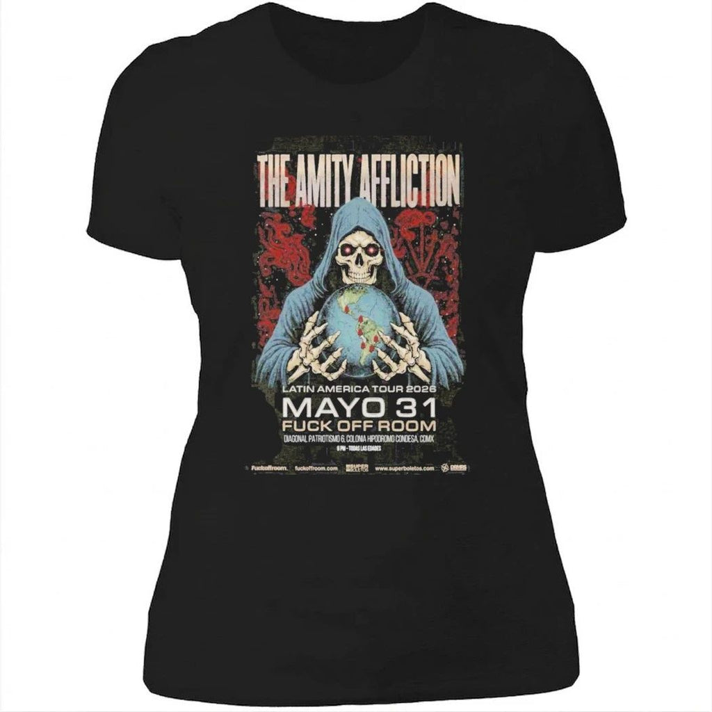 The Amity Affliction May 31 2026 TOUR FVCK OFF ROOM, Mexico City Shirt
