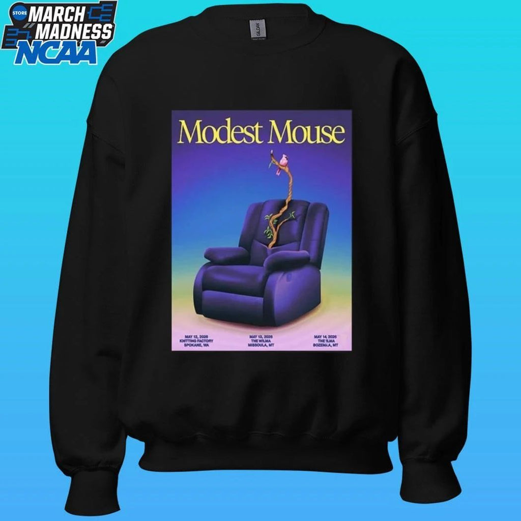 Modest Mouse May 12 2026 Spokane Wa, May 13 2026 Missoula Mt And May 14 2026 Bozeman Mt Poster Shirt