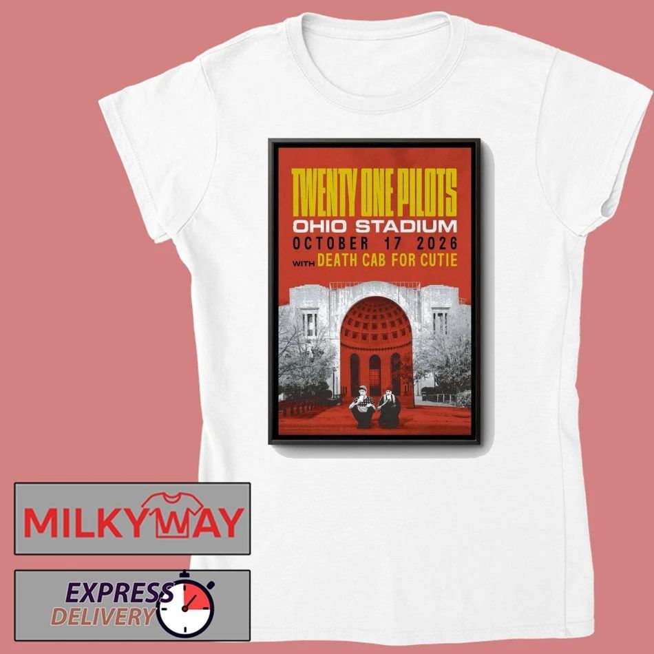 Twenty One Pilots At Ohio Stadium On Oct 17 2026 Poster shirt