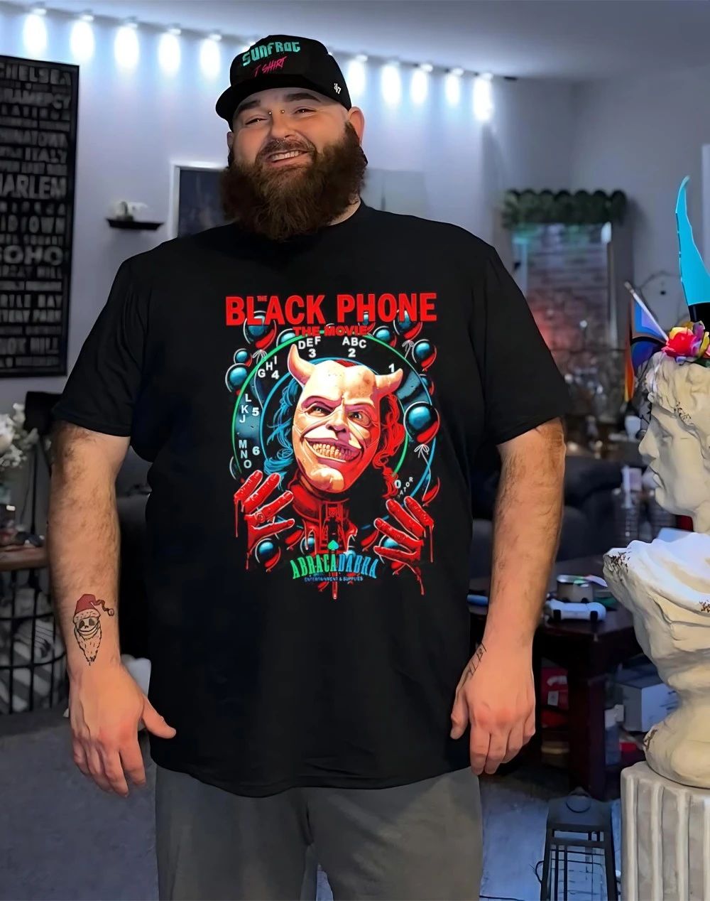 Black phone the movie Grabber Abracadabra shirt