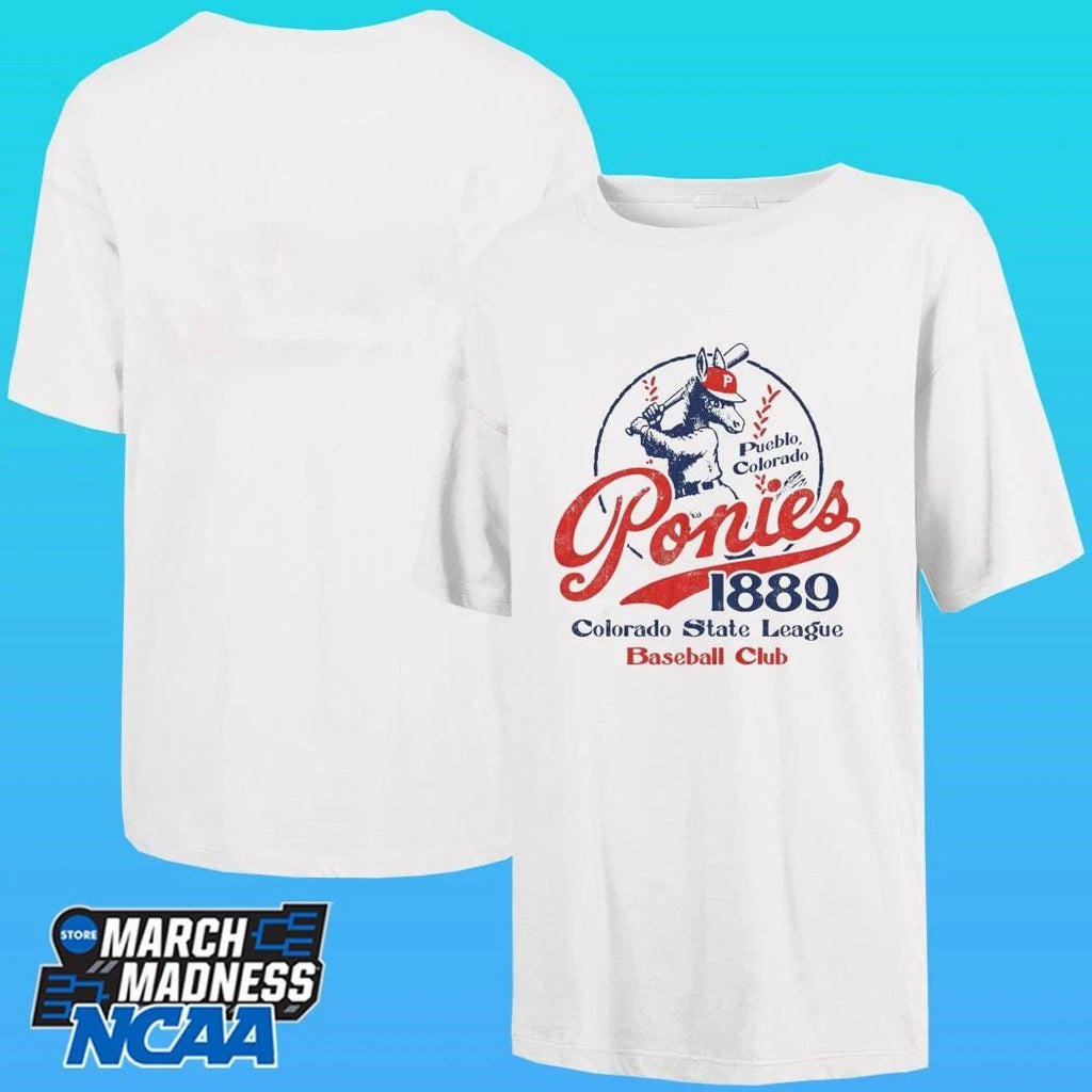 Pueblo Ponies Colorado State League Baseball Club 1889 Shirt