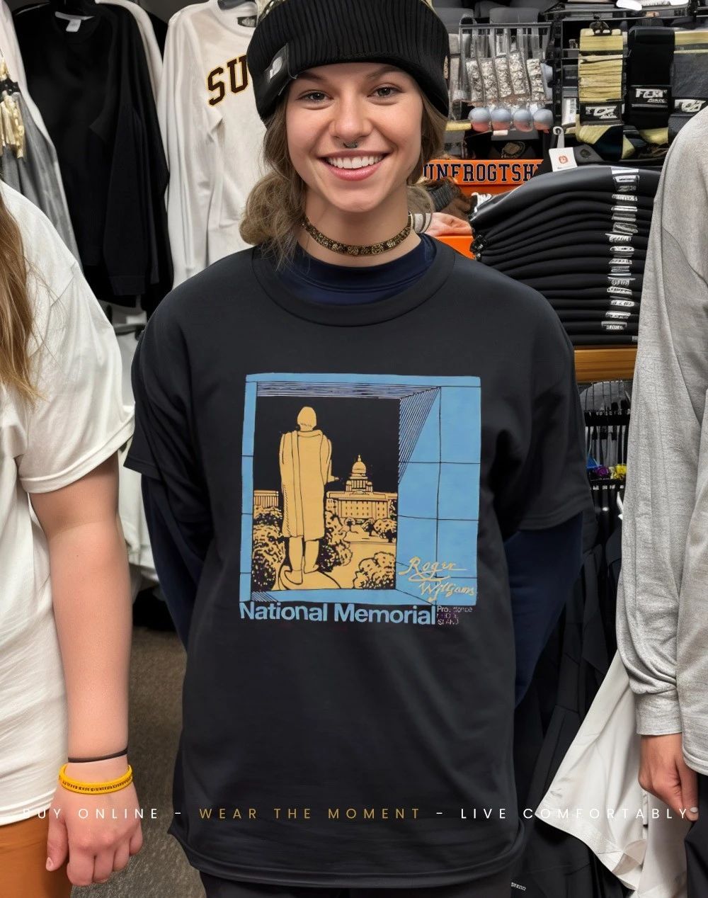 Roger Williams providence Rhode island national memorial shirt
