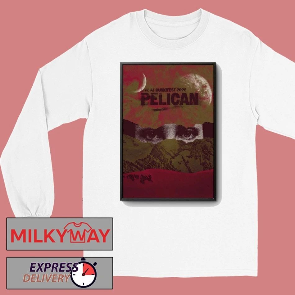 LIMITED May 14 2026 Pelican Dunk!festival Zottegem Belgium TOUR Poster shirt