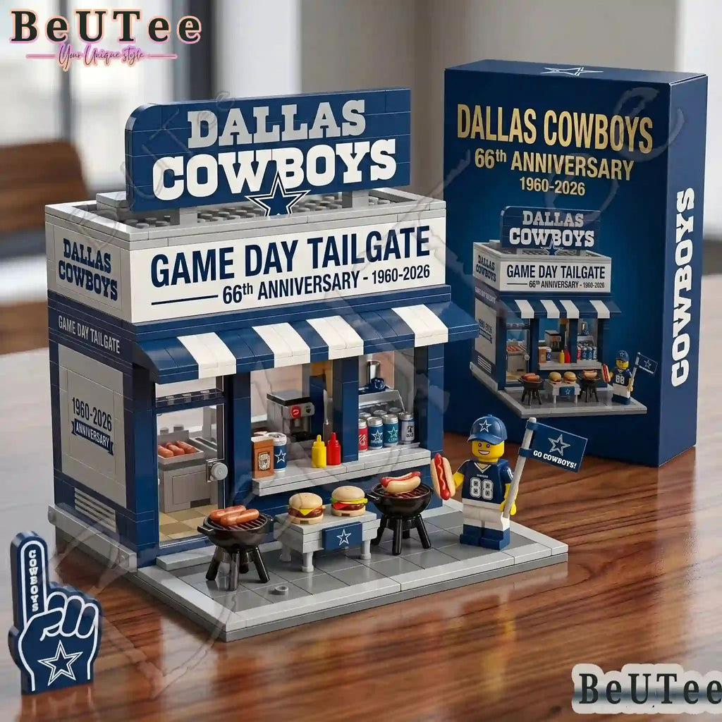 Cowboys 66th Anniversary Game Day Tailgate Building Block Set