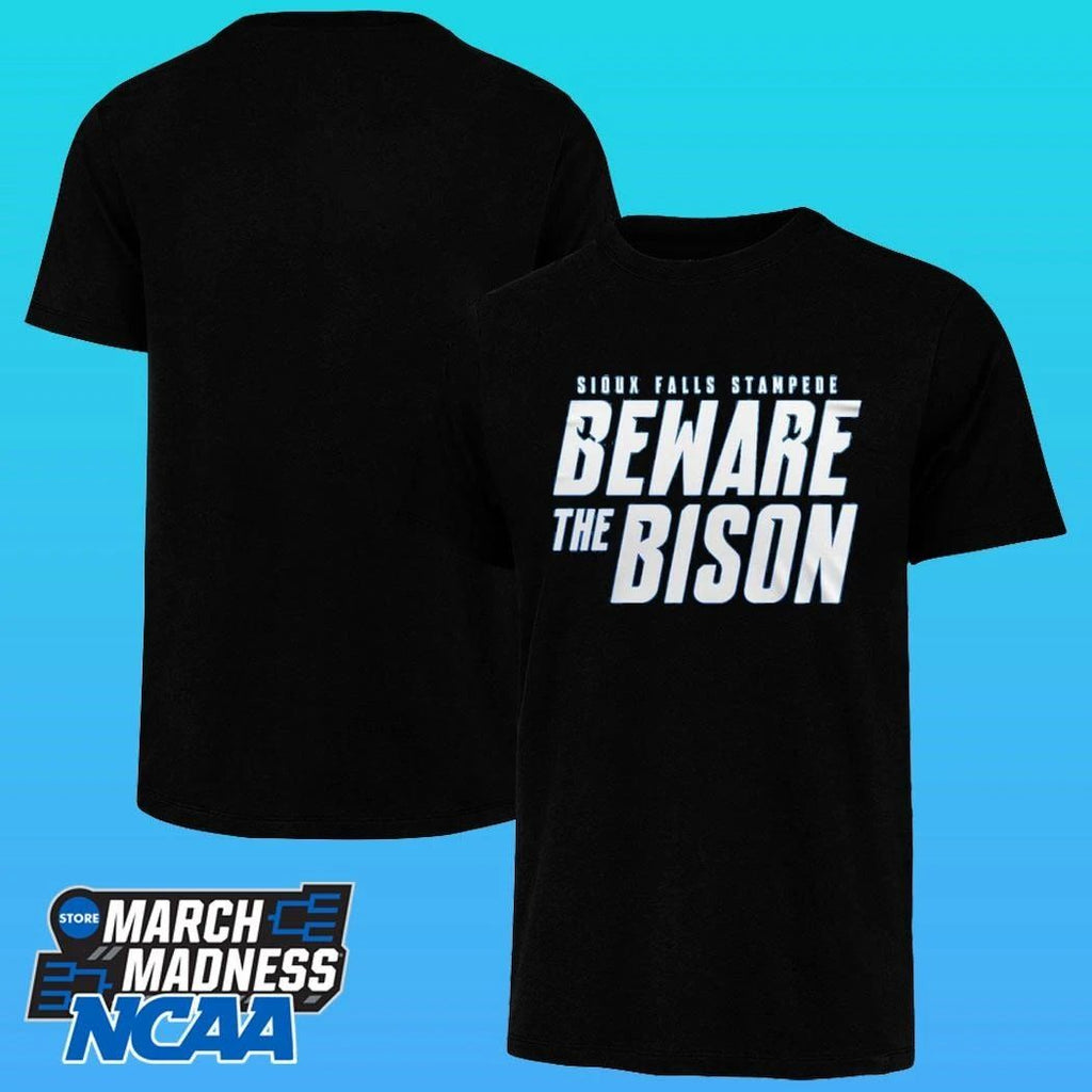 Sioux Falls Stampede Clark Cup Final 2026 Beware The Bison Shirt