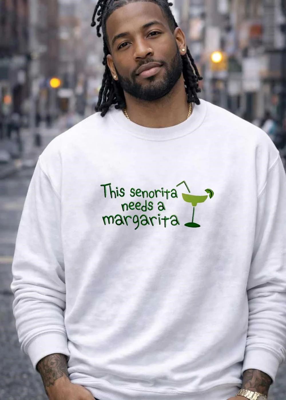 This Senorita Needs a Margarita Women’s shirt