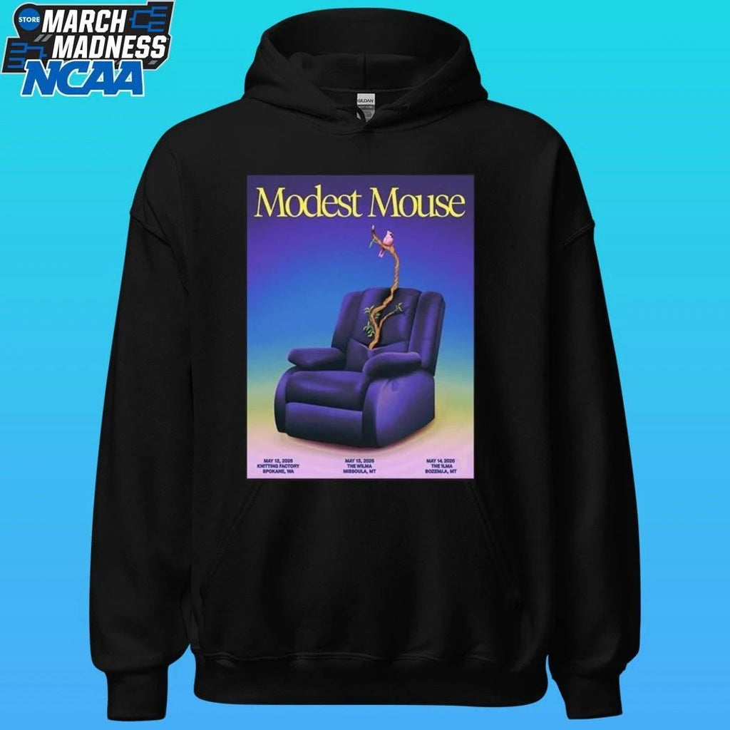 Modest Mouse May 12 2026 Spokane Wa, May 13 2026 Missoula Mt And May 14 2026 Bozeman Mt Poster Shirt