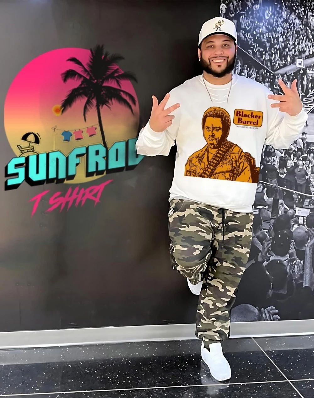Diddy blacker barrel when logos go full retard shirt