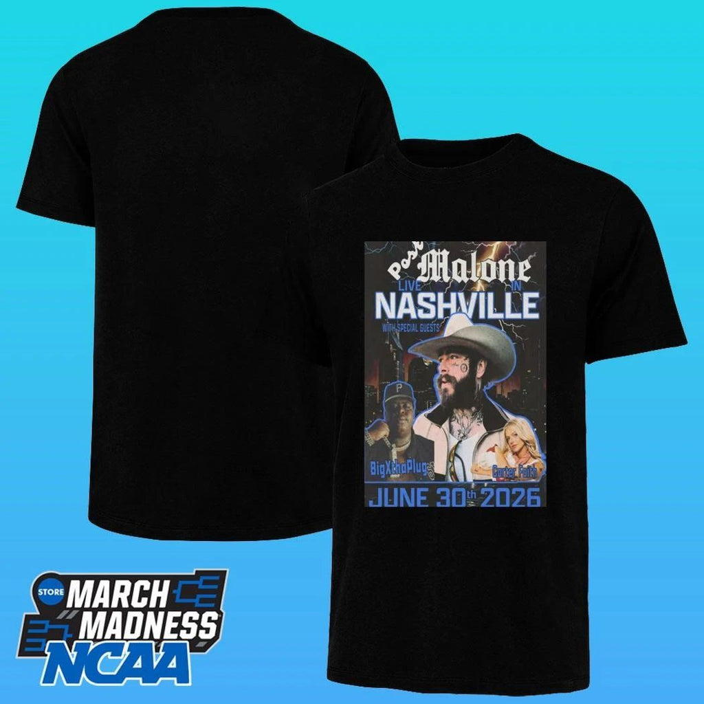 Post Malone Nissan Stadium Nashville Tn June 30 2026 Poster Shirt