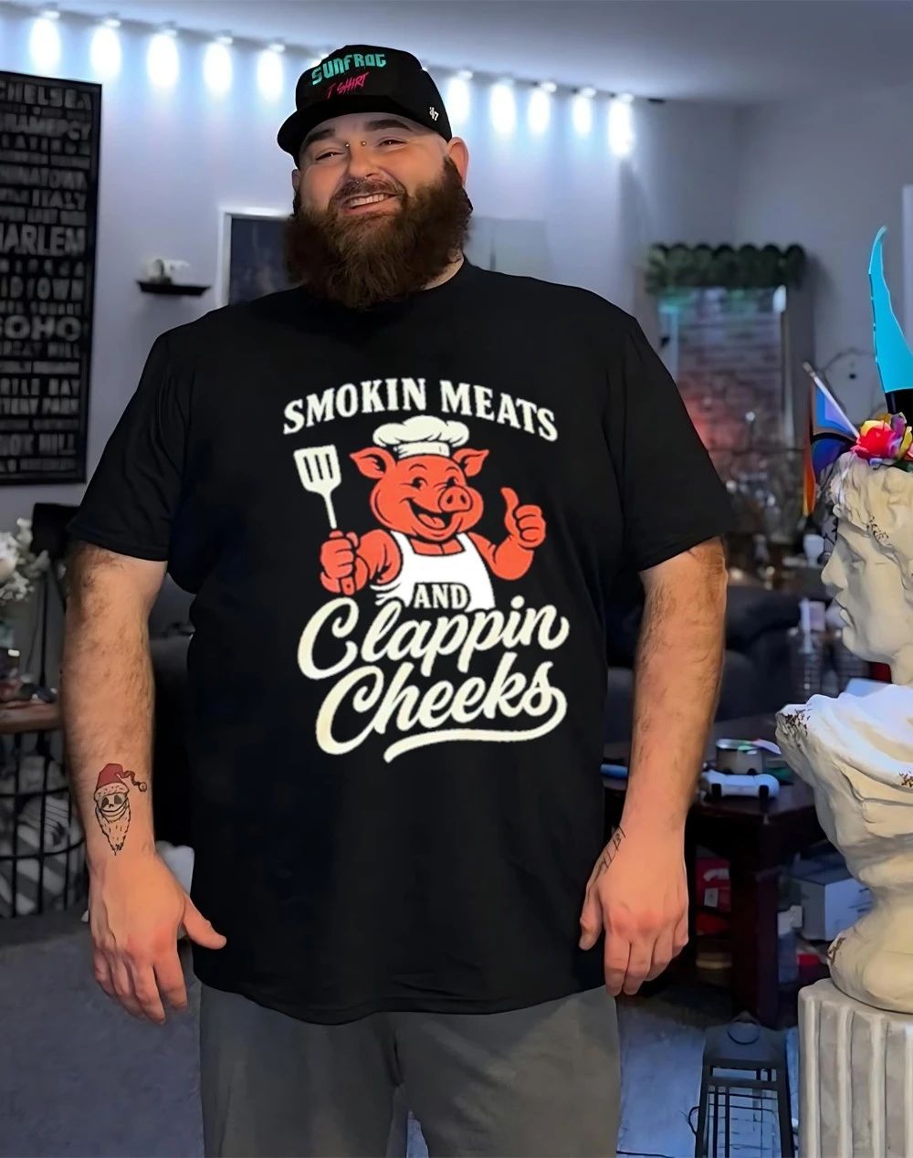 Smokin meats and clappin cheeks shirt