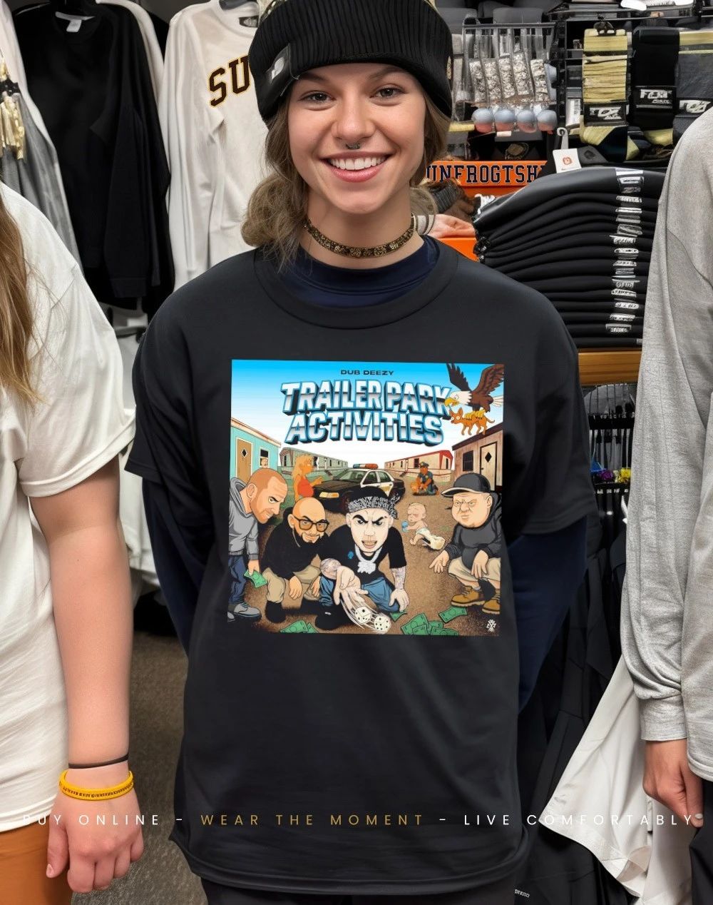 Dub Deezy trailer park activities shirt