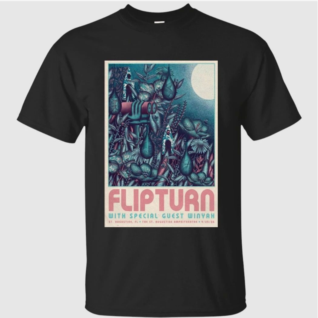 Flip Turn 9-25-2026 St. Augustine FL Poster Shirt