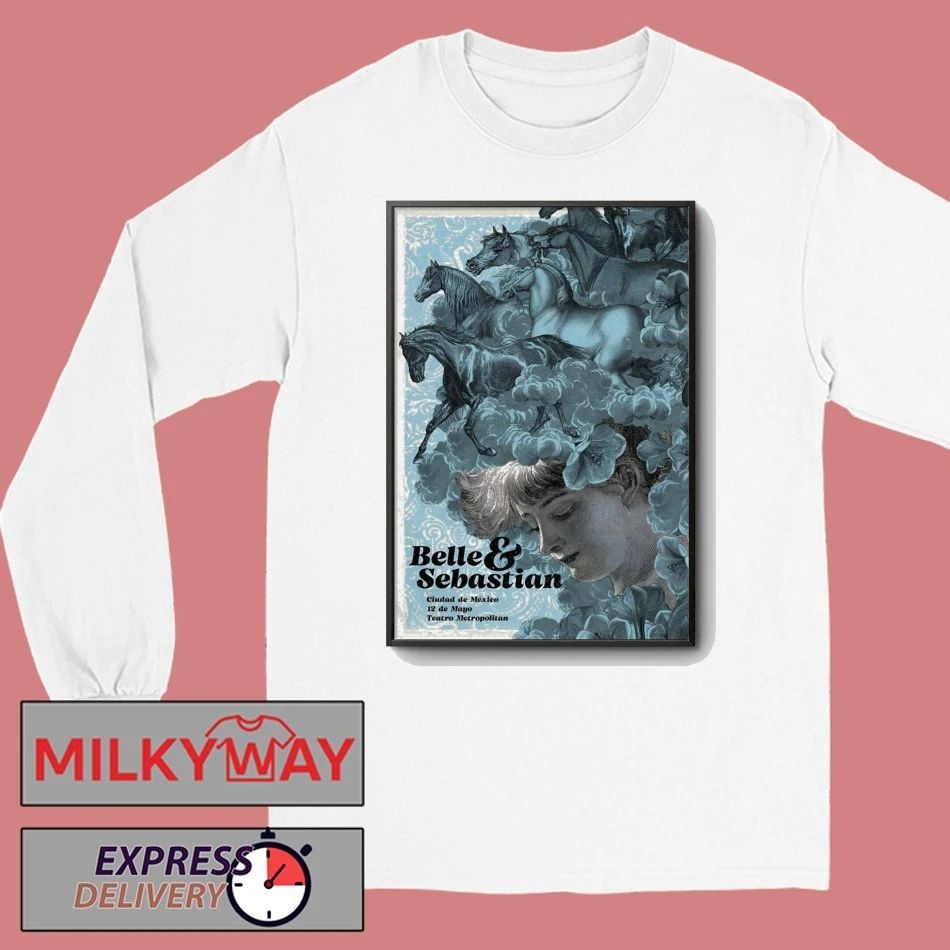 Belle And Sebastian Ciudad De Mexico May 12 2026 Poster shirt