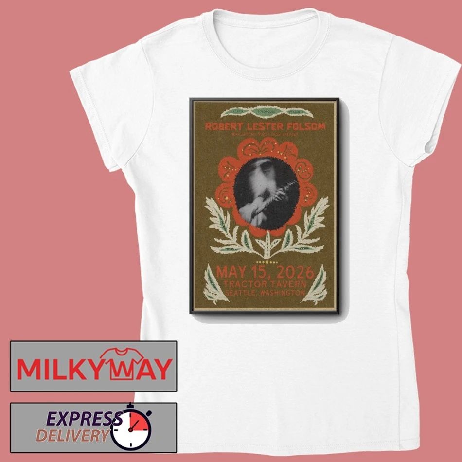 LIMITED Poster Robert Lester Folsom May 15 2026 Seattle, WA shirt