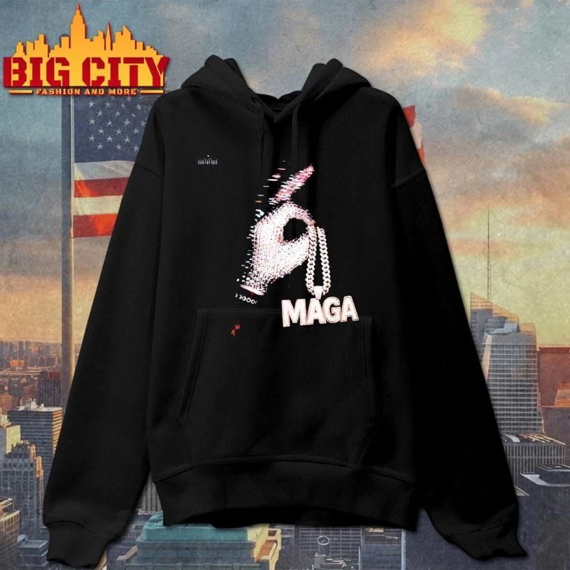 Drake ICEMAN MAGA Chain Graphic Shirt