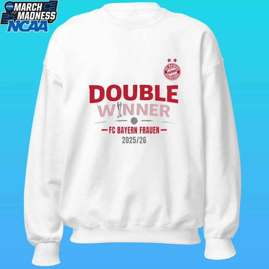 Double Winner Fc Bayern Frauen 2025 2026 Shirt