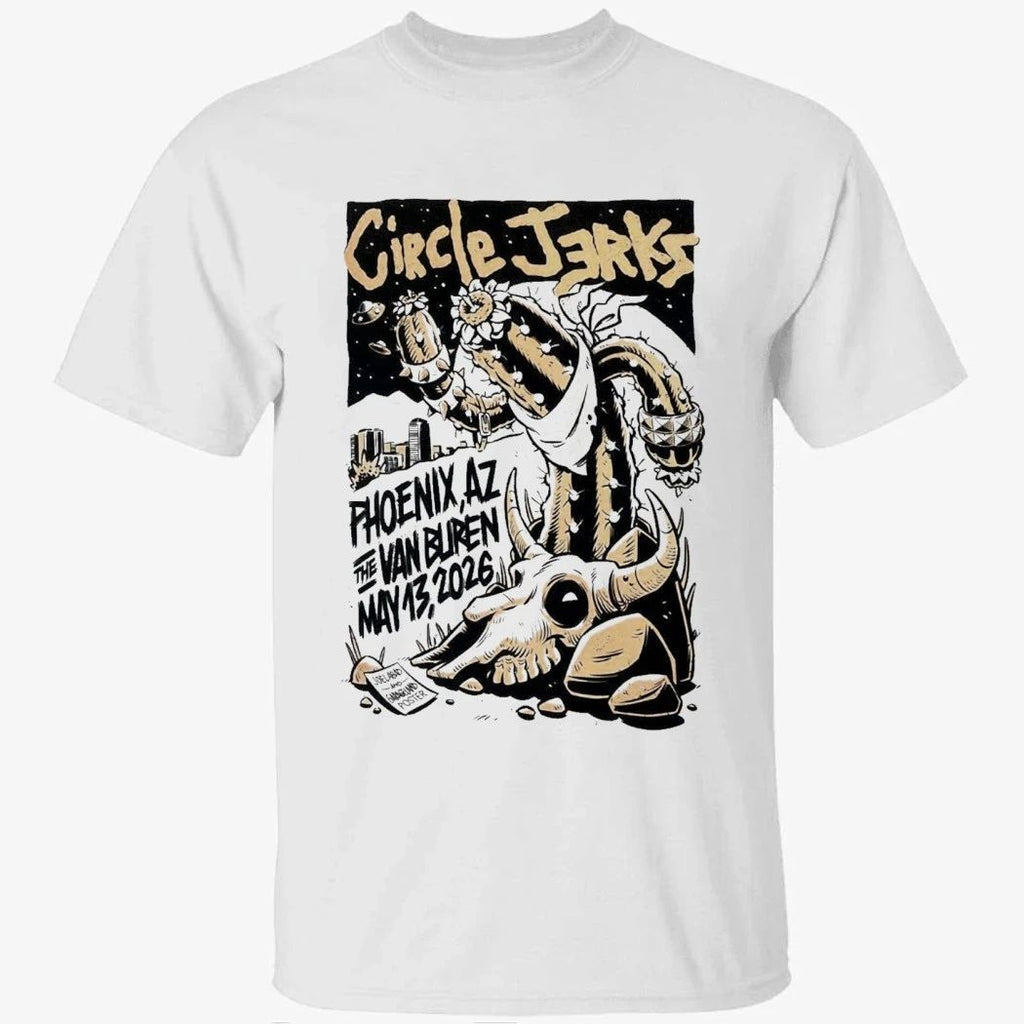 Circle Jerks 5-13-2026 Phoenix AZ Shirt