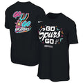 Go Spurs Go 2026 NBA Playoffs front and back shirt