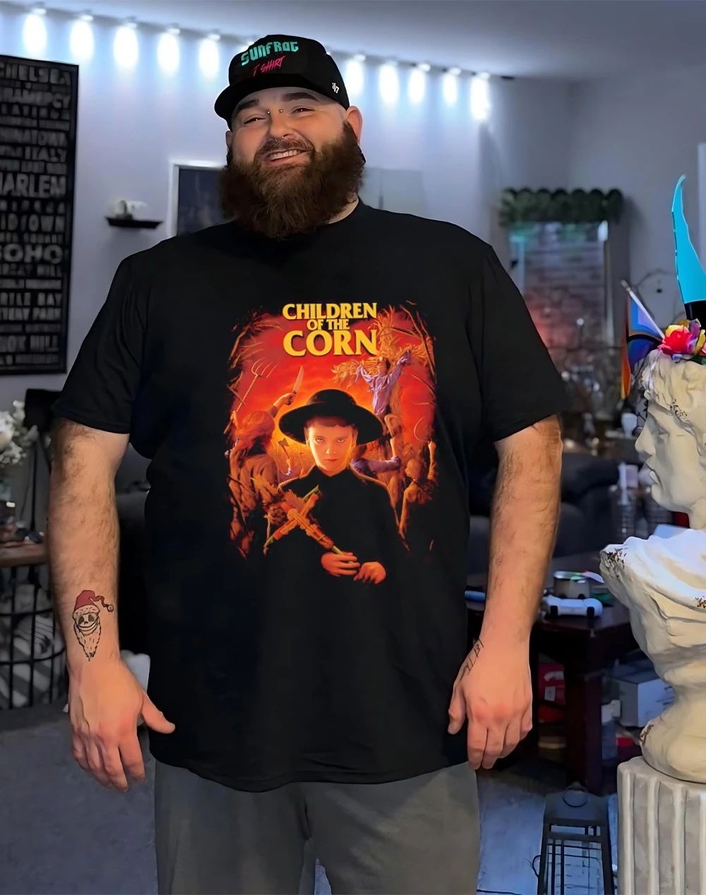 Children of the corn Isaac Chroner portrait Halloween shirt