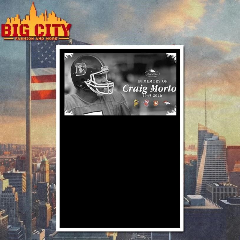 Rip Craig Morton 1943-2026 Shirt