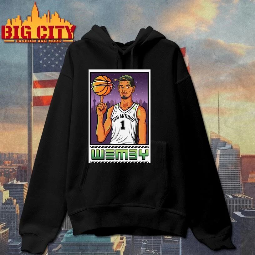 Victor Wembanyama San Antonio Spurs Wemby Giclee Art Shirt